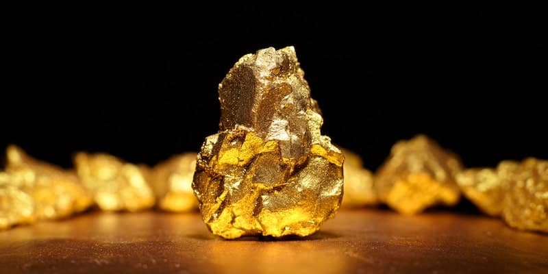 Selección del material oro puro
